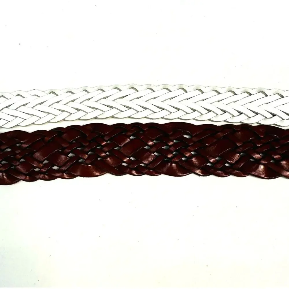 BUNDLE of TWO Braided Leather 36